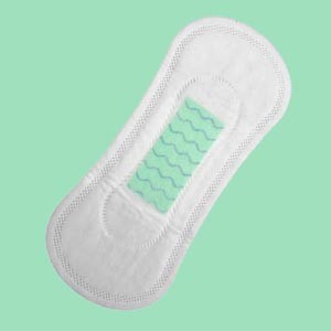 Panty Liner with Anion Chip 155mm 30pieces